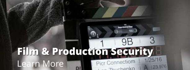 Film & Production Security Learn More
